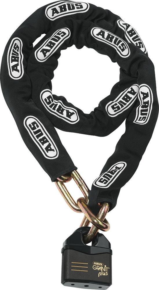 ABUS Ketting-slot-combinatie 37RK/80 14KS 120 black loop Level 20 ABUS Ketting-slot-combinatie 37RK/80 14KS 120 black loop Level 20